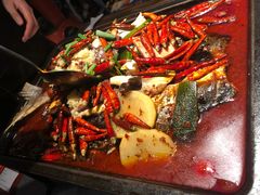 -探鱼·鲜青椒爽麻烤鱼(天河优托邦店)