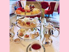 红丝绒工作日双人下午茶-Salon de Ville浦江汇(上海外滩华尔道夫酒店店)