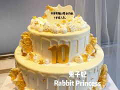 双层蛋糕-兔子妃私人定制蛋糕(城南花苑南区店)