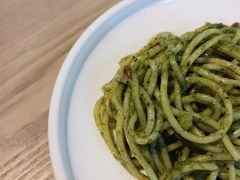 自家制罗勒酱蘑菇意粉-Maxpoint Kitchen 西餐咖啡(乐峰广场店)