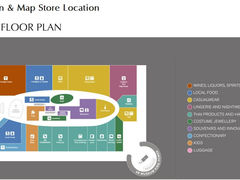 二楼分布图-王权免税店(廊曼机场店)
