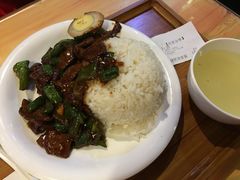酱爆猪肝饭-富源春面馆(四川北路店)