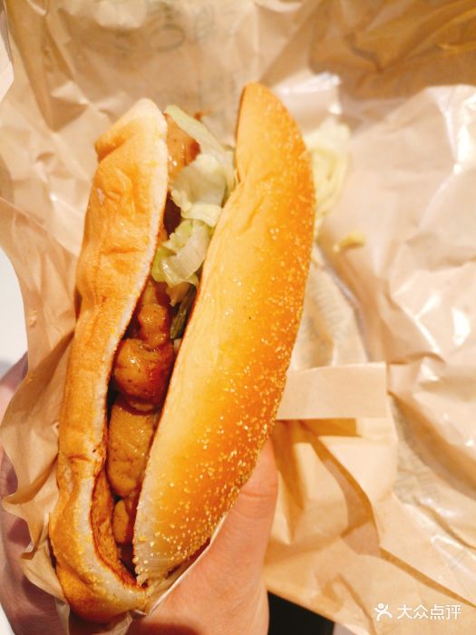 麦当劳(武昌火车站店)原味板烧鸡腿堡图片 - 第2张