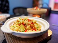有机菜花-鸽子侯·家宴·平价海鲜(市图书馆店)