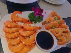 清蒸椒盐双拼虾-楚禾宴·家宴(光谷大道店)