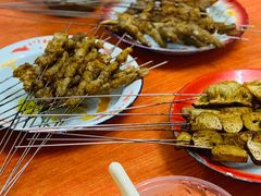 旁边老板卖的糊米酒-小胡子祥彪烧烤(北湖总店)