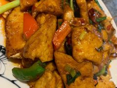 家常豆腐-华盛园卷子王农家菜水库鱼