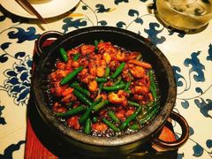 酱爆石锅蛙-绿茶餐厅(王府井永宁门店)