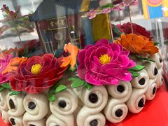 店内装饰：霍州花馍-京天红酒家(虎坊路店)