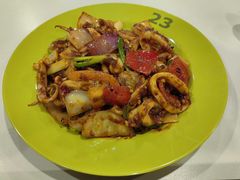 炒鱿鱼-纽顿熟食中心