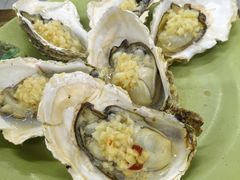 炭烧蒜蓉生蚝-贞姨美食·老字号海鲜大排档