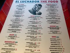 菜单-Luchador摔跤手墨西哥餐厅(恒宇广场店)
