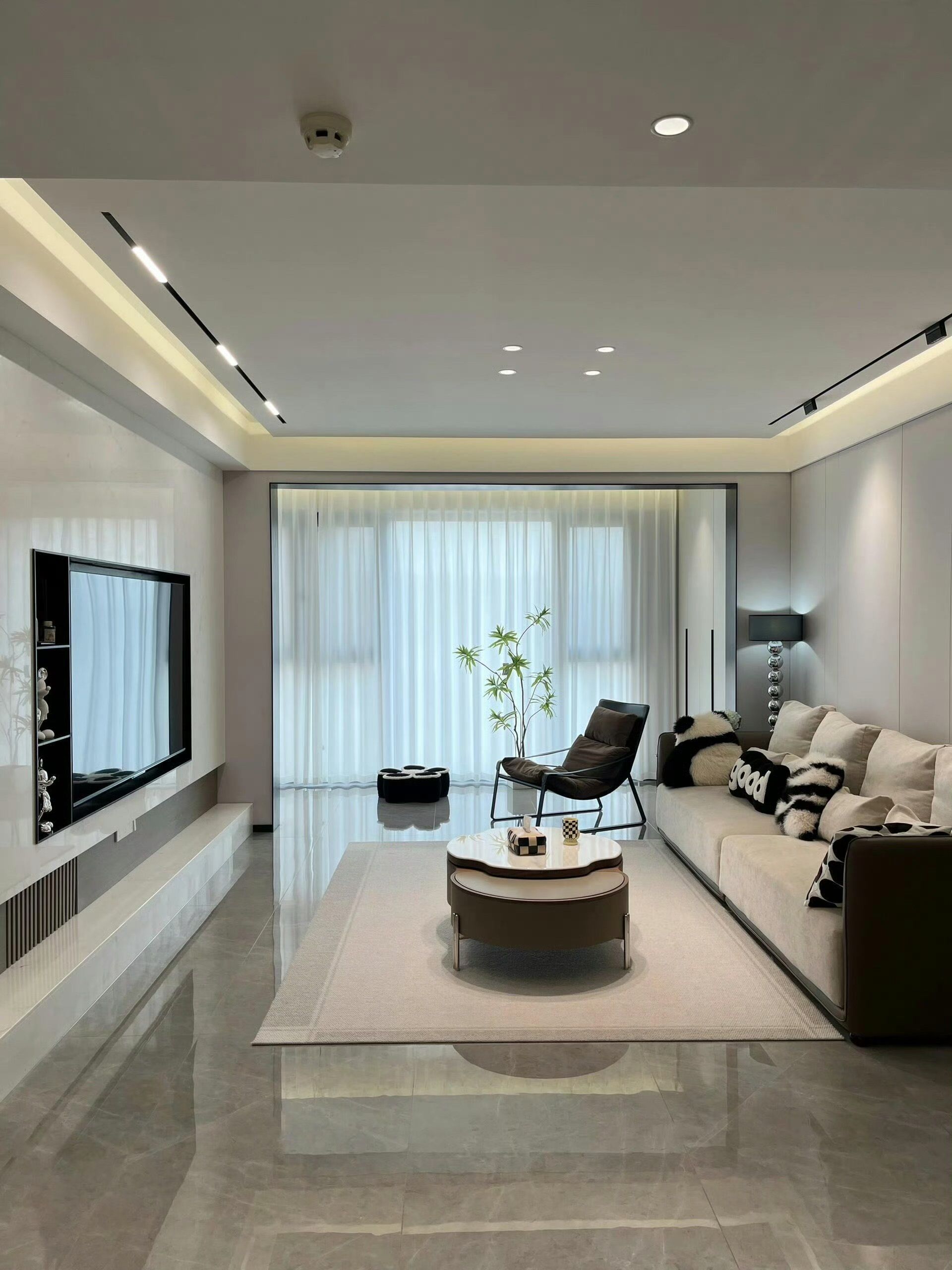 客厅新装～时尚又简约