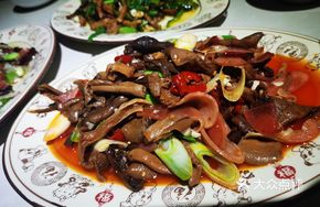 Pickled Pepper Wild Mushrooms