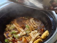 -北京龙庆四季香农家饭庄·灶台鱼·碳烤虹鳟鱼(龙庆峡店)