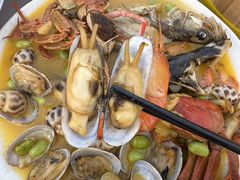-七的湖·晚芳亭·阳澄湖农家菜·大闸蟹(莲花岛店)