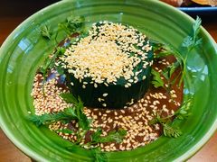 芝麻菠菜-君悦酒店·1881·北京烤鸭