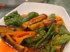 虎皮辣子炒茄子-新疆红柳花餐厅(新洲店)
