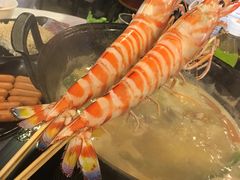 -鲜入围煮花胶鸡海鲜火锅