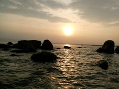 好美的日落-莲花峰风景区