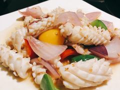 沙姜炒鱿鱼-法兰度航空主题餐厅(端州店)