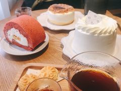 奶油脆片蛋糕-朴谷之食
