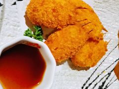 吉列黄金酥香蟹钳-桃太郎创作料理(大坪店)