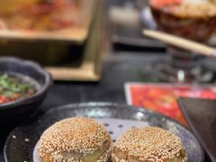 芝麻烧饼-王家渡火锅(金宝汇店)