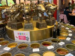 自助调料区-哥老官重庆美蛙鱼头(宝山龙湖店)