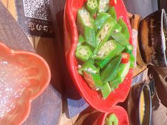 凉拌秋葵-黑牛の店·和牛烧肉(大悦城店)