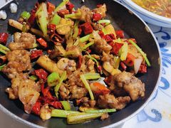 干锅牛蛙-小菜园新徽菜(滁州苏宁店)