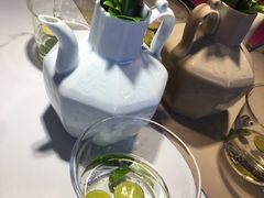 青柠薄荷气泡水-茶是一枝花泡茶店