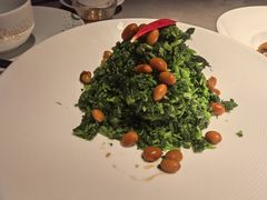 芥兰苗拌甜黄豆-醉庐·新上海菜(南京西路店)