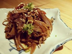 牛蒡炒牛肉-綱元·海鲜豆捞(明州里店)