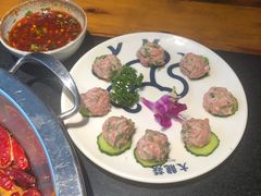 香菜鲜肉丸子-大龙燚火锅(五一广场店)