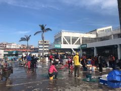 -霞涌市场海鲜摆卖区