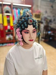 -胭脂猫京剧摄影