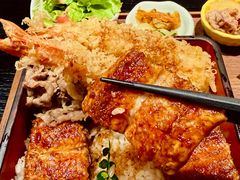 天妇罗鳗鱼肥牛饭-玄白·炭烤活鳗(上海首店)