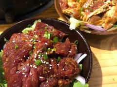 秘制香辣牛肉-胖记烤肉(江汉路店)