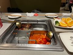 四宫格锅底-海底捞火锅(新松江路店)