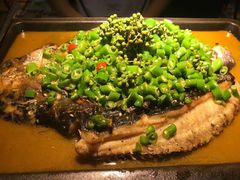 -探鱼·鲜青椒爽麻烤鱼(天一广场店)