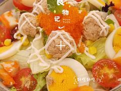 低卡吞拿鱼油醋沙律-仙隐小鹿中華の日料(荣民龙首广场店)