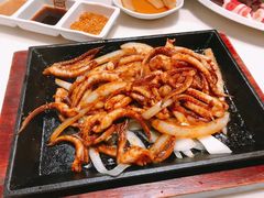 铁板鱿鱼须-韩宫宴烤肉·料理(南京江宁万达店)