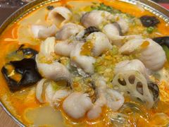 骨汤酸辣鱼片-喜家德虾仁水饺(青岛永旺东部店)