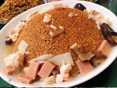 三鲜锅巴-北大地皖峰饭馆