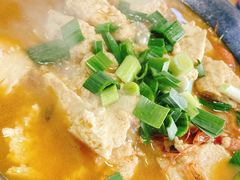 豆腐配虾-小乡小镇·传承桐庐土菜·老板亲自烧的菜