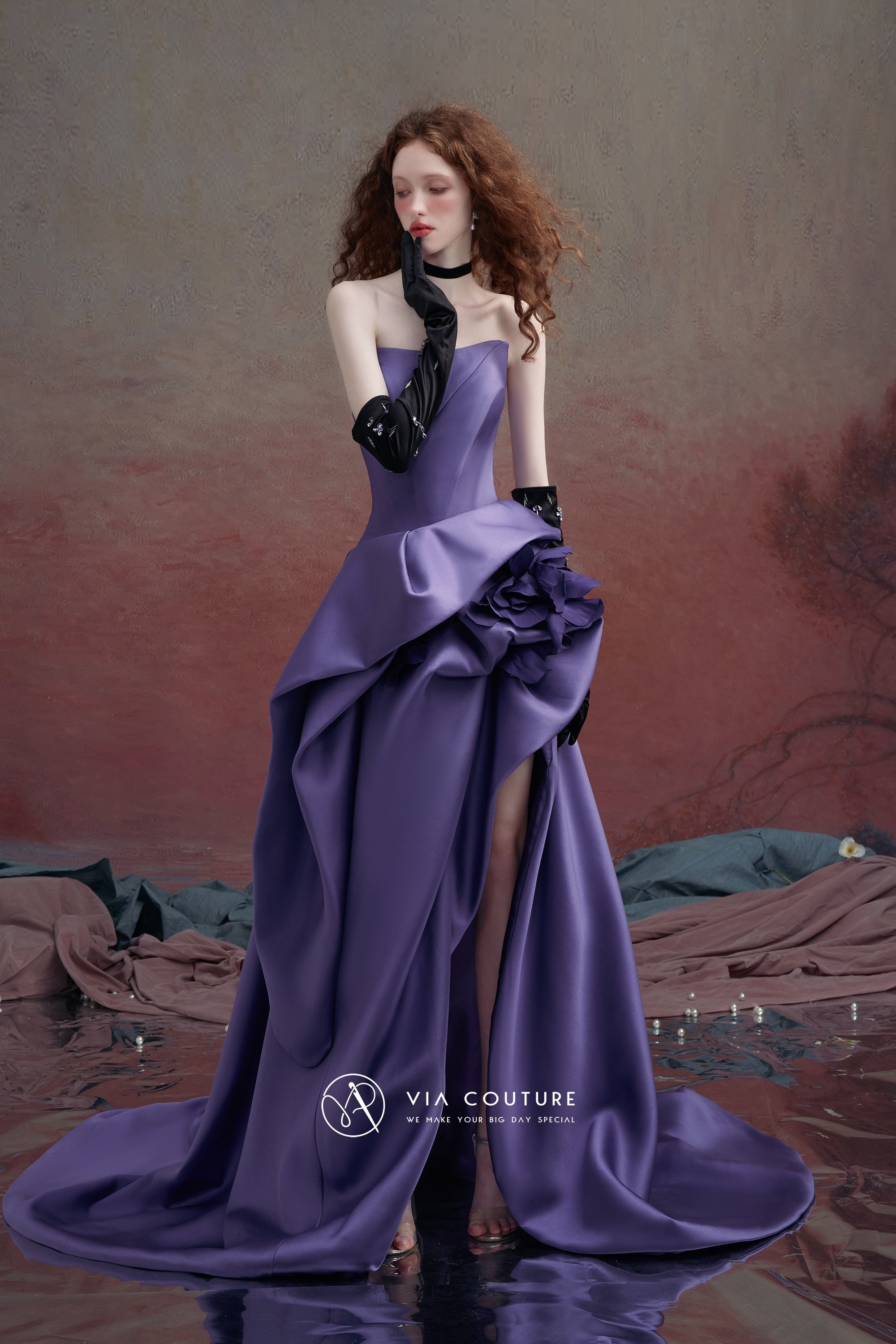 甜酷紫色礼服💜少女的罗曼蒂克