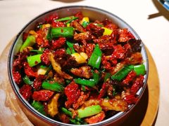 宫爆板筋-山石榴·贵州菜(丰盛里店)