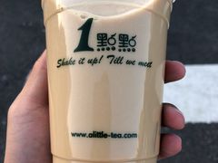 燕麦黑糖乌龙奶-1点点(阜通店)