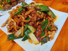 爆炒羊肚-铁谢李松祖传羊肉汤馆